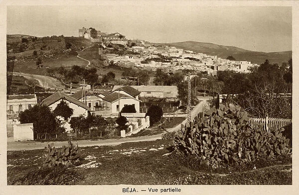 General view of Beja, Tunisia, North Africa
