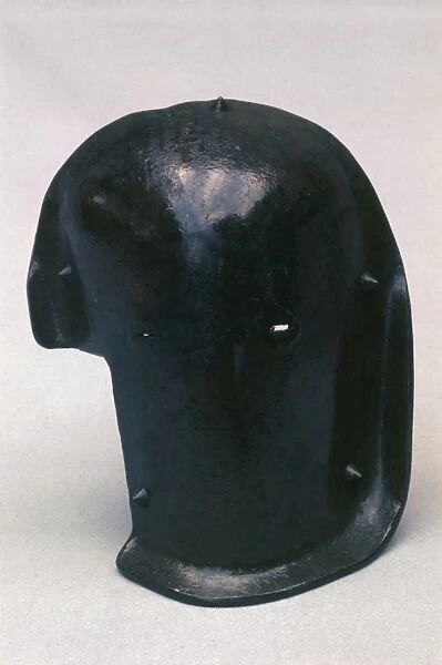 German face shield helmet, WW1