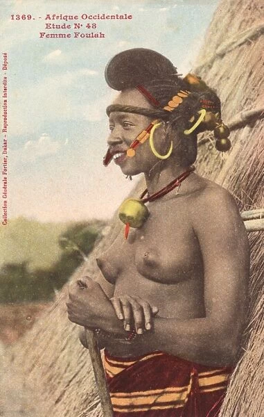 Guinea, Africa - A Fula Girl