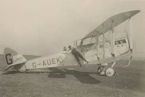 de Havilland DH50A, G-AUEK, Bellbird, of QANTAS