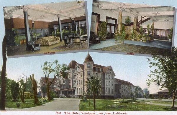 Hotel Vendome, San Jose, Santa Clara County, California, USA