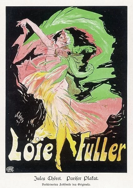 Loie Fuller  /  Cheret 1890S