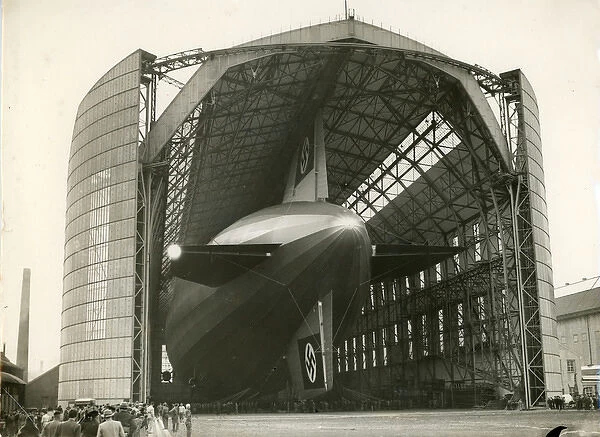 The LZ129 Hindenburg in its hangar at Friedrichshafen on?