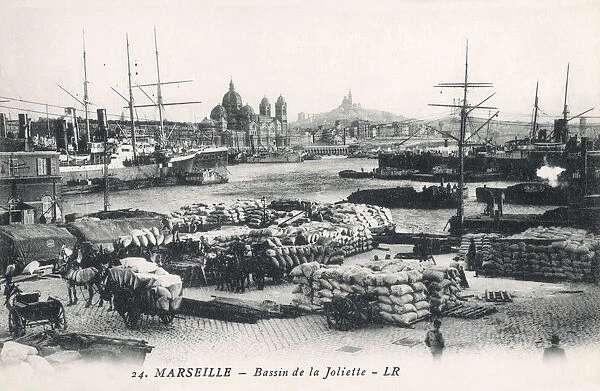 Marseille, France - Bassin de la Joliette