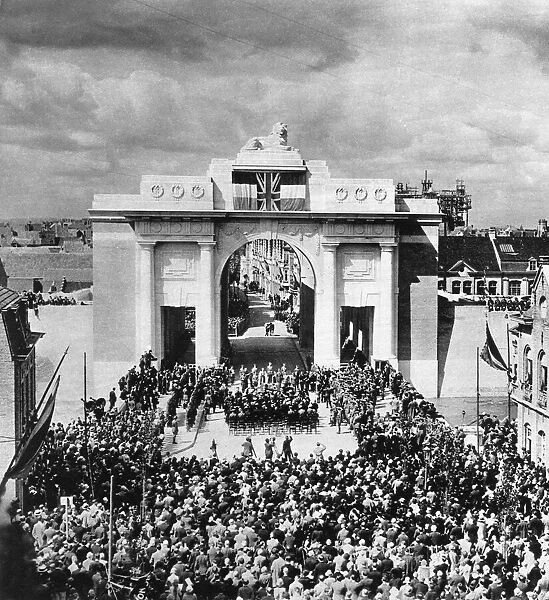 Menin Gate memorial, Ypres 1927