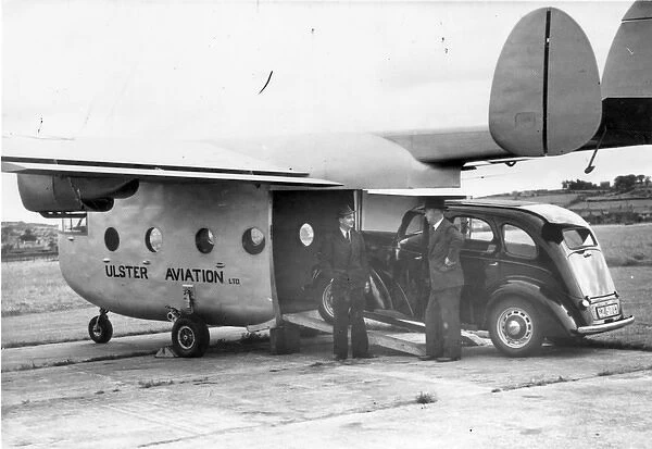 Miles M57 Aerovan IV G-AJTD of Ulster Aviation