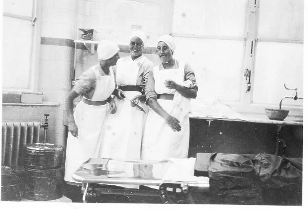 Nurses in an operating theatre