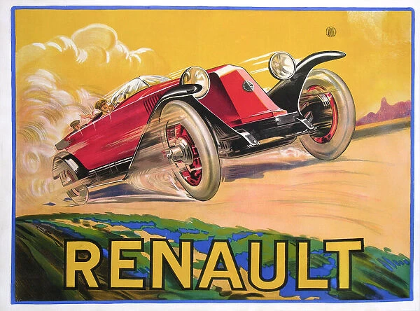 Poster, Renault cars