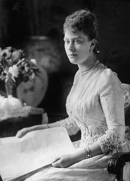 Queen Mary when Princess May of Teck