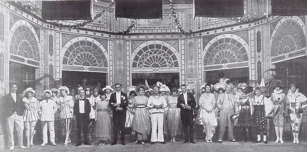 A scene from Whos Hooper? (1919), Adelphi Theatre, London