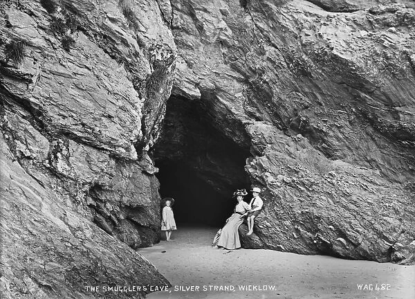 The Smugglers Cave, Silver Strand, Wicklow