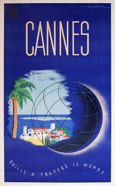 SNCF poster, Cannes