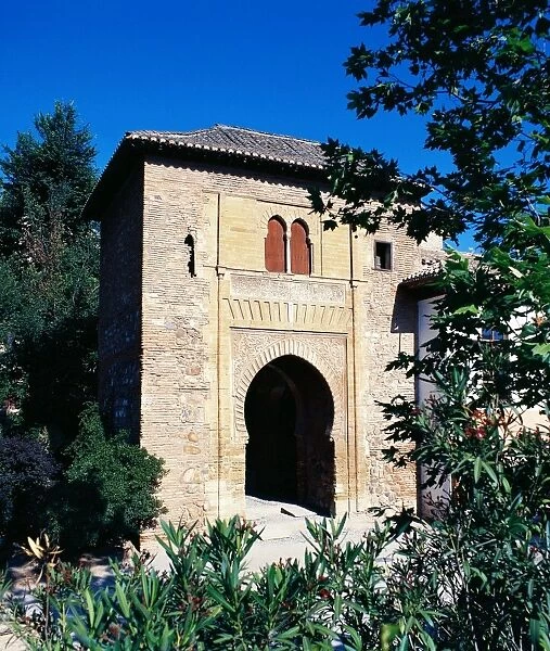 Spain. The Alhambra. Wine Gate