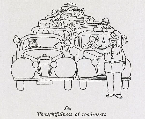 Thoughtfulness of road-users