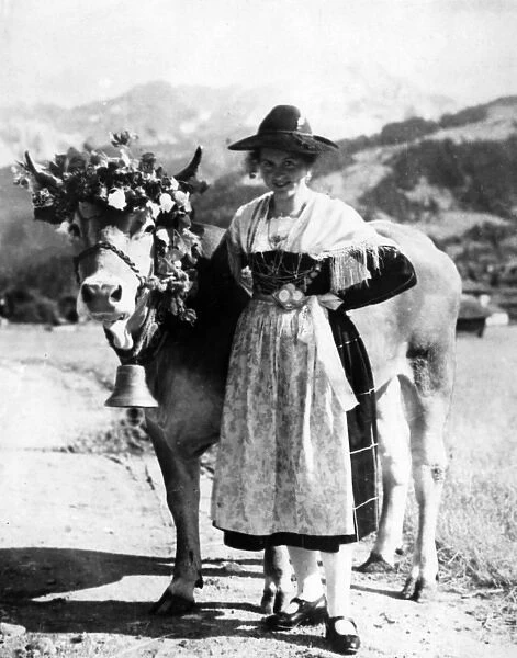 Tyrolean Girl 1930S
