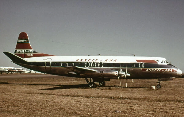Vickers Viscount II VH-RML Ansett-ANA Essendon 1969