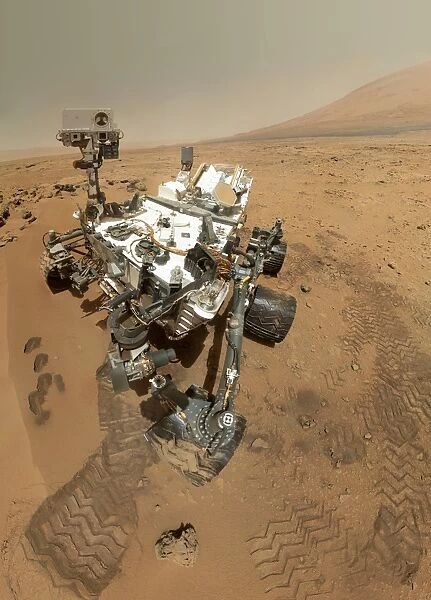 Mars Curiosity rover self-portrait C015  /  6514
