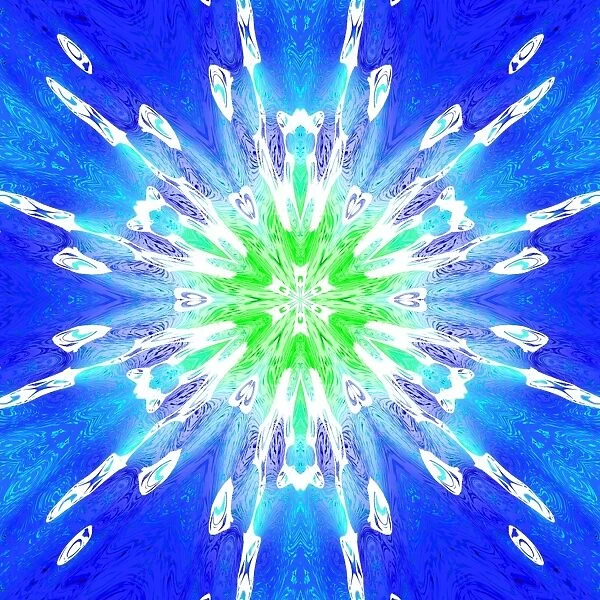 Snowflake pattern, artwork F008  /  3390