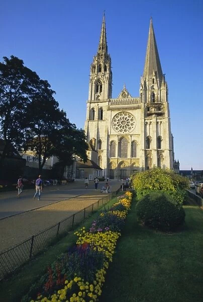 Chartres Cathedral, UNESCO World Heritage Site, Chartres, Centre, France, Europe