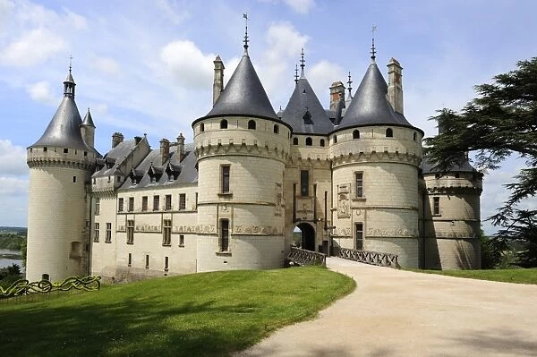 Chateau de Chaumont, Chaumont Sur Loire, Loir-et-Cher, Loire Valley, Centre, France, Europe