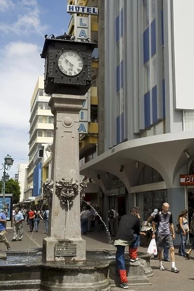 Clock tower, San Jose, Costa Rica, Central America