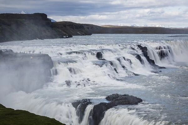 Gullfoss waterfall, Golden Circle, Iceland, Polar Regions