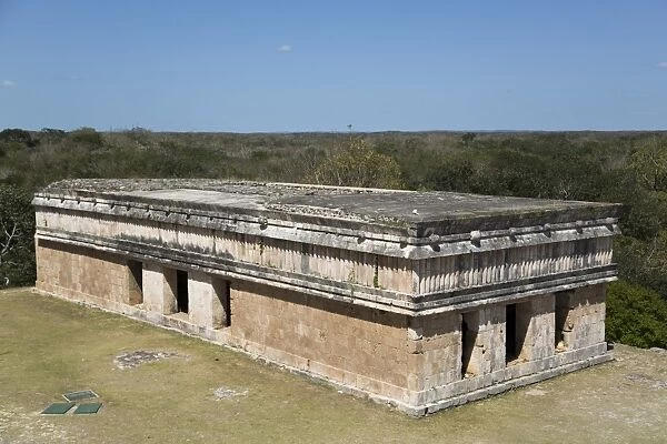 House of Turtles, Uxmal Mayan archaeological site, UNESCO World Heritage Site, Yucatan