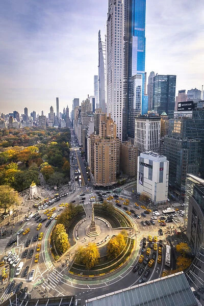 Columbus Circle, Manhattan, New York, USA