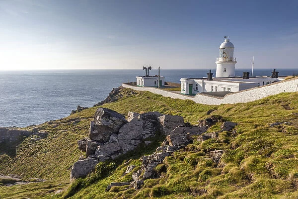 Pendeen Lighthouse, Penwith Peninsula, Cornwall, England