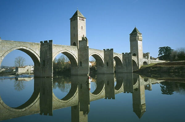 20070240. FRANCE Midi Pyreees Lot Cahors Pont Valentre