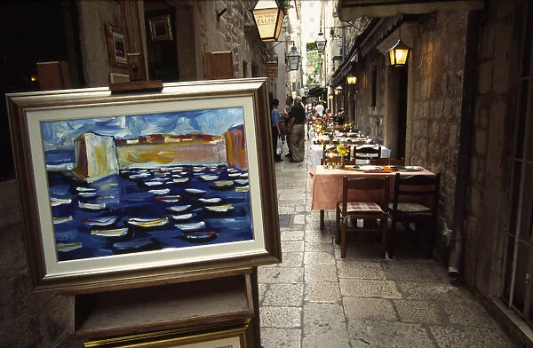 20080948. CROATIA Dalamatia Dubrovnik Sidestreet