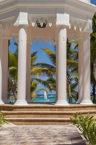 Dominican Republic, Punta Cana, Higuey, Bavaro, Riu Palace, wedding gazebo