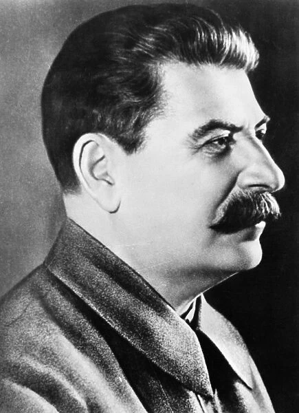 JOSEPH STALIN (1879-1953). Russian Communist leader. Photograph, c1942