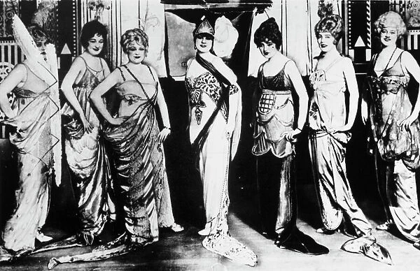 ZIEGFELD FOLLIES, c1920. Ziegfeld Follies chorus girls from the 1920s. Photograph