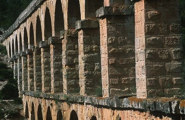 Spain, Catalonia, Tarragona, Roman aqueduct