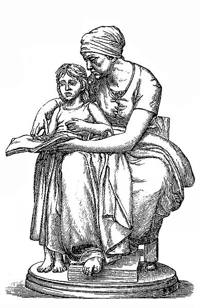 Maternal Education, by Eugene Delaplanche
