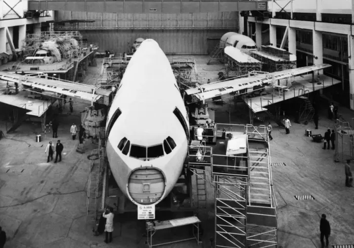 Framed Print : AIRBUS-A300