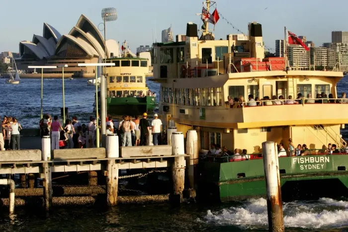 Framed Print : All Aboard for the Sydney Ferry Framed Print : All Aboard for the Sydney Ferry