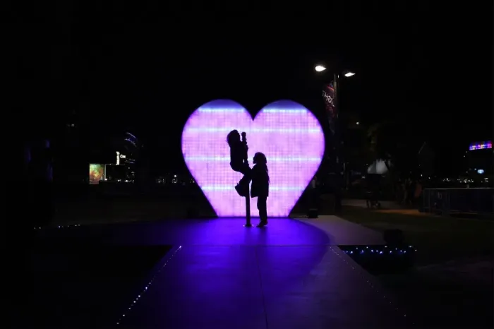 Framed Print : Australia-Art-Light-Festival Framed Print : Australia-Art-Light-Festival