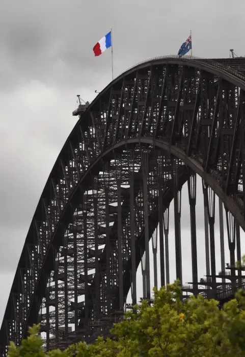 Framed Print : Australia-France