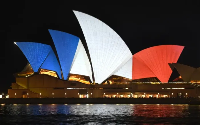 Framed Print : Australia-France-Opera House