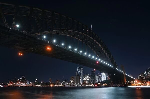 AUSTRALIA-LIGHT-BRIDGE-EARTH HOUR