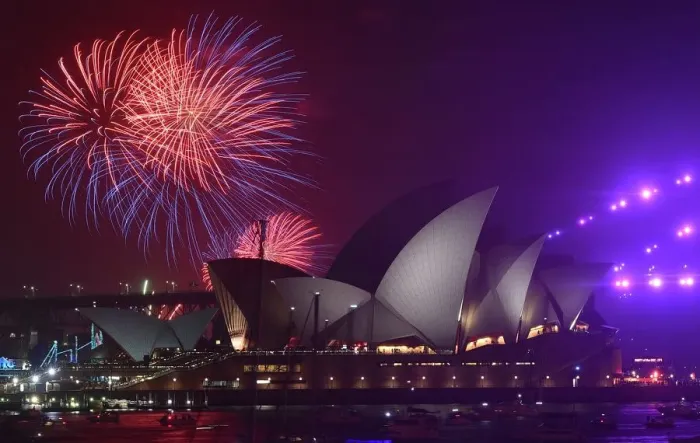 Framed Print : AUSTRALIA-NEW YEAR
