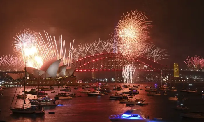 Framed Print : AUSTRALIA-NEW YEAR