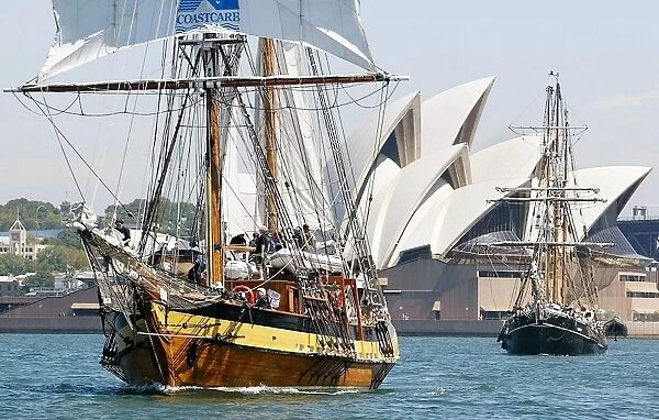 Australia-Ship-Trip. Tall ship Windeward Bound 