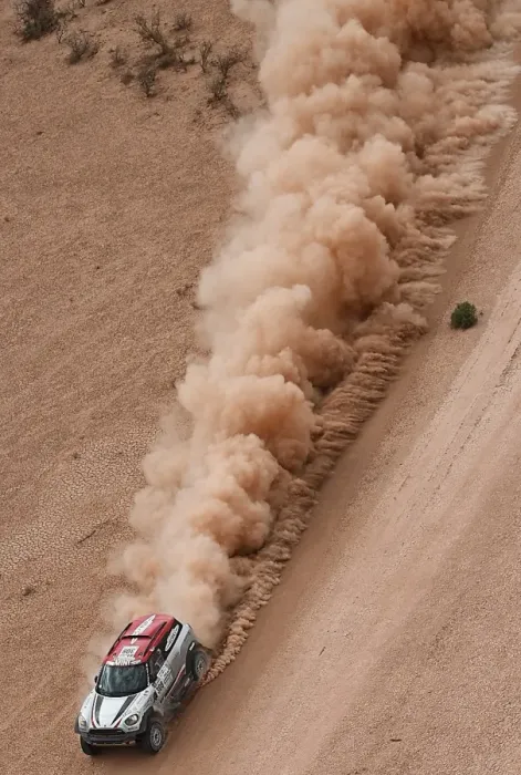Framed Print : Auto-Moto-Rally-Dakar-Stage11