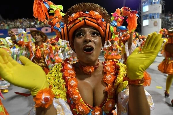 Brazil-Carnival-Sao Paulo-Dragoes Da Real