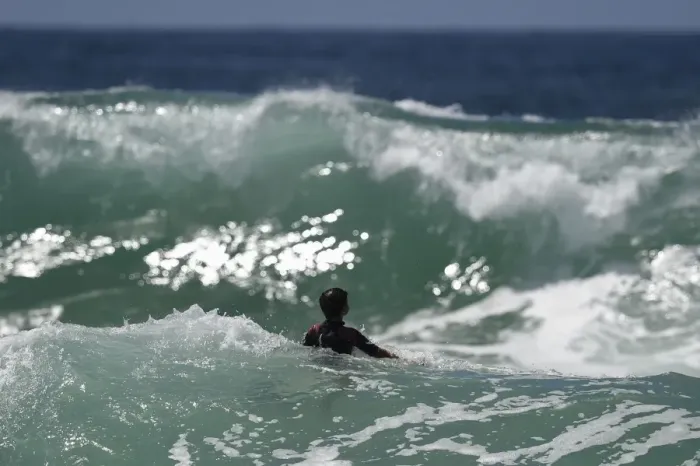 Framed Print : Brazil-Surf-School