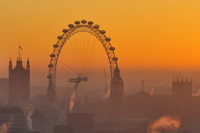 Framed Print : Britain-London-Sunset