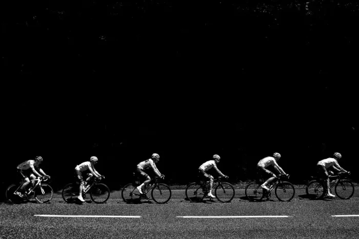 Framed Print : Cycling-Fra-Tdf2017-Black and White Framed Print : Cycling-Fra-Tdf2017-Black and White